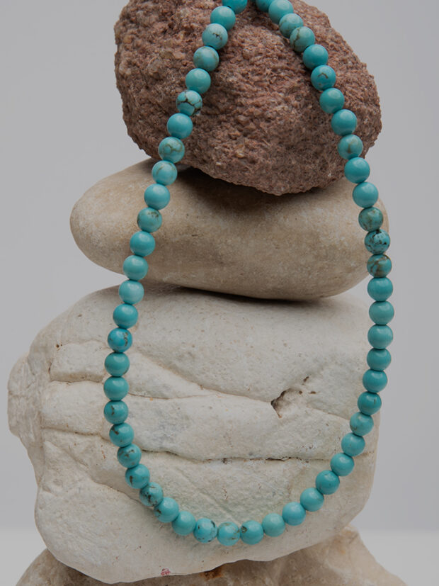 שרשרת אבני טורקיז1 שרשרת אבני טורקיז1