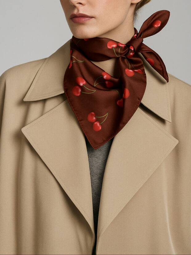 מטפחת דובדבנים מטפחת דובדבנים